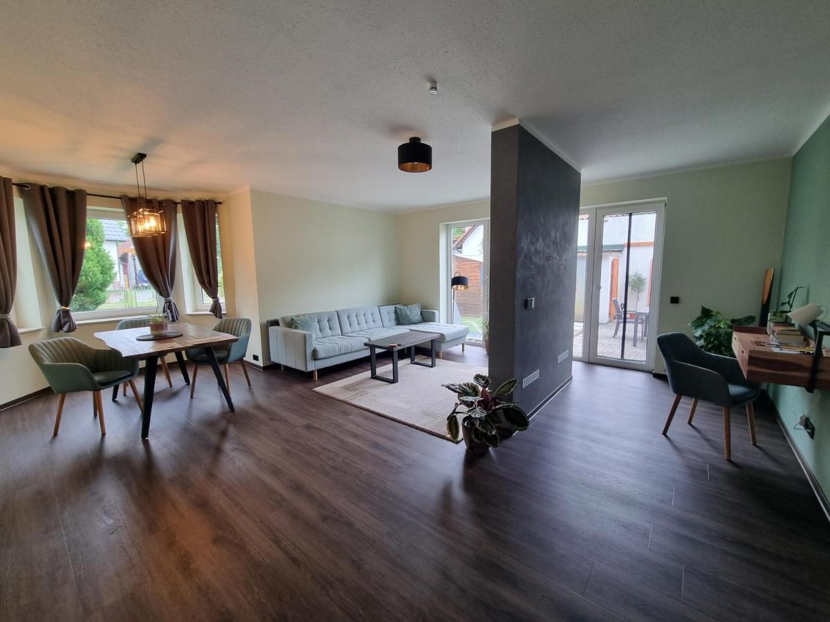 Ferienwohnung Stroebitzer Wiesen 科特布斯 外观 照片